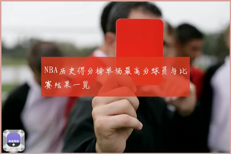 NBA历史得分榜单场最高分球员与比赛结果一览