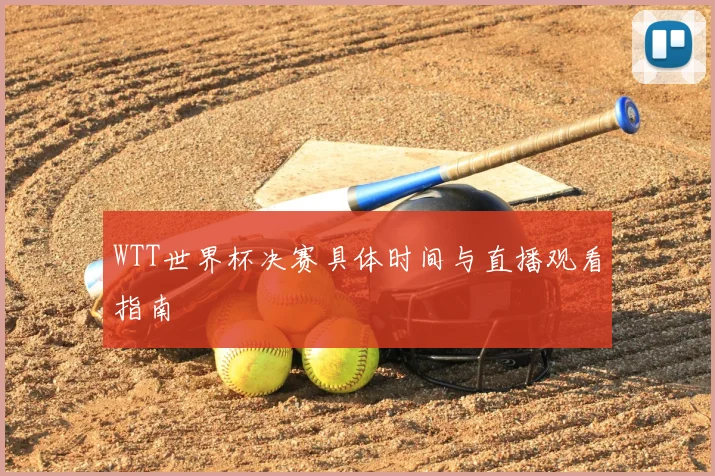 WTT世界杯决赛具体时间与直播观看指南